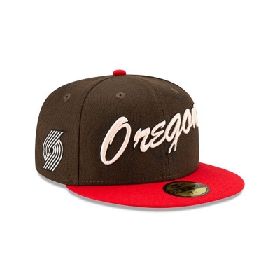 Sapca New Era Portland Trail Blazers NBA City Edition 59FIFTY Fitted - Negrii